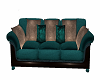 Emerald Couples Couch