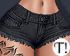 T! Mini Blk Shorts/Tat 3