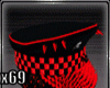 x69l> Neon Spiked Hat M