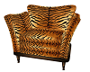 African Tiger Club Chair