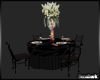 BLACK SATIN GUEST TABLE