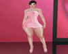 diamond bow pink shoes