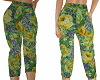 TF* Yellow Floral Capris