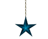 Hanging Star Blue