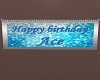 Happy bday banner Ace