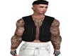 I' Black Vest + Tattoo