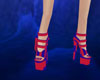 heels red blue