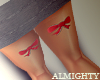 [Mighty] Bow TattooThigh