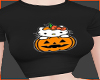 a.Kitty Pumpkin Top (F)
