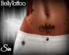 .:S:. Anton Belly Tattoo