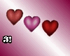 3! Red Heart Eye /L
