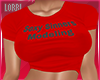 Sexy Sinners Red Tshirt