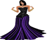 blk/purple dress