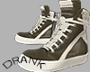(M) Olive Ricky Sneakers