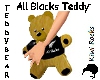 All Blacks Teaddy Bear