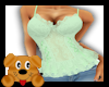 !A! Lacey Seafoam Corset