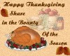 thanksgiving sticker