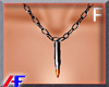 AF. Bullet B Necklace F