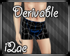 Derivable Male Shorts