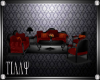 LLT Red Spade Couch