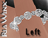 Wx:Glass Bead Bracelet L