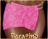 P9)"BABS"Pink Lace Skirt