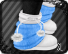 !SL l BabyBlue SnowShoes