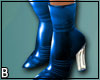 Blue Short Boots