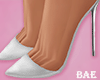 |BAE| White Diamond Heel