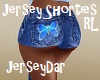 Jersey Shorties Blue