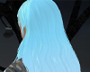 hair pink blue kawaii