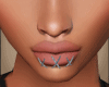 ~S Silver Lips Piercing
