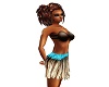 Grass Skirt and top