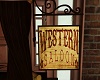 Western Saloon Sign