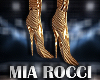 Gold Galactic Boots