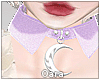 R. Witchy Choker-lilac