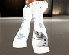 ~A~ Olaf White Jeans