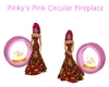 PinkysPinkCircleFireplac