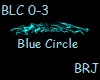 Dj Light BLUE Circle