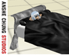 [ACS] ELEGANT BLACK BED