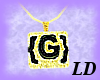 {G}ambino Gold Pendent