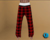 Red PJ Pants Plaid (M)
