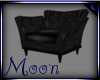 SM~Black Leopard Chair