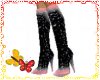 red stary boots