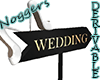 Wedding Sign B&G