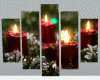 5 Pic. Christmas Candles