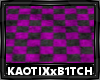 Pink&Black Checker Carpt