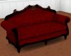 Elegant Red Sofa