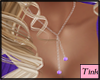 purple necklace