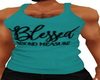 Teal Muscle Tank M